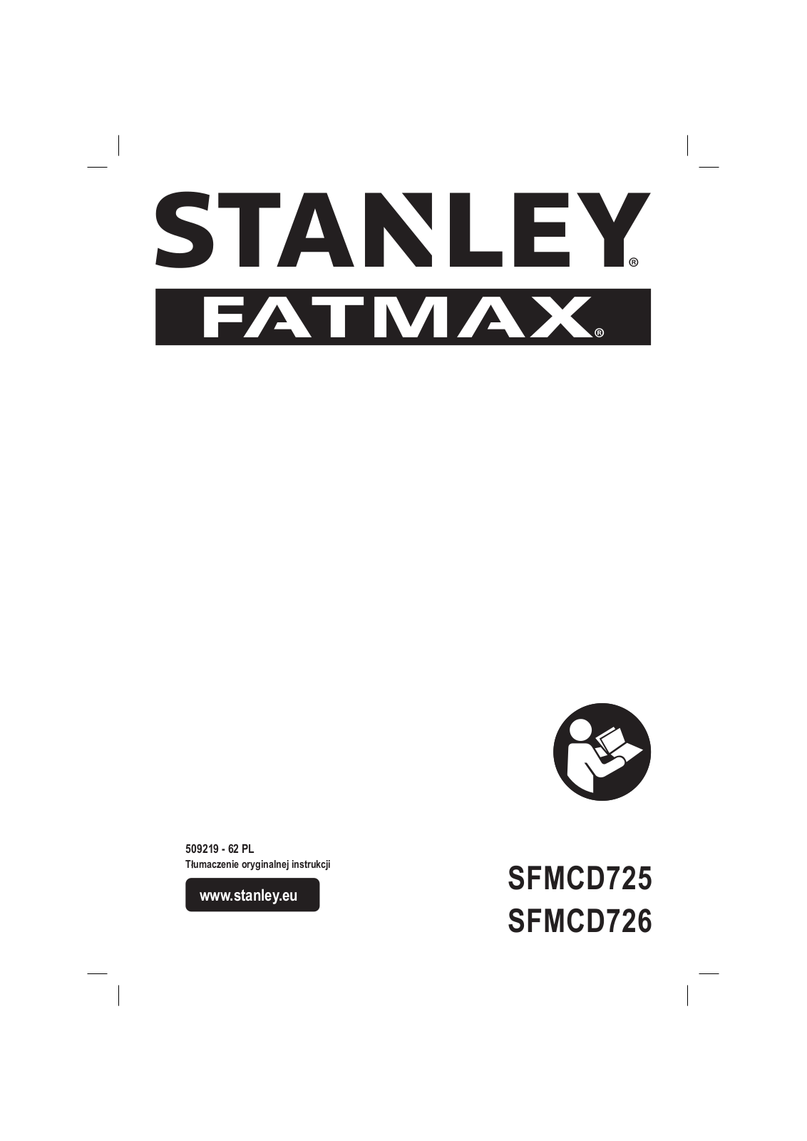 STANLEY SFMCD725, SFMCD726 User guide - ManualMachine.com