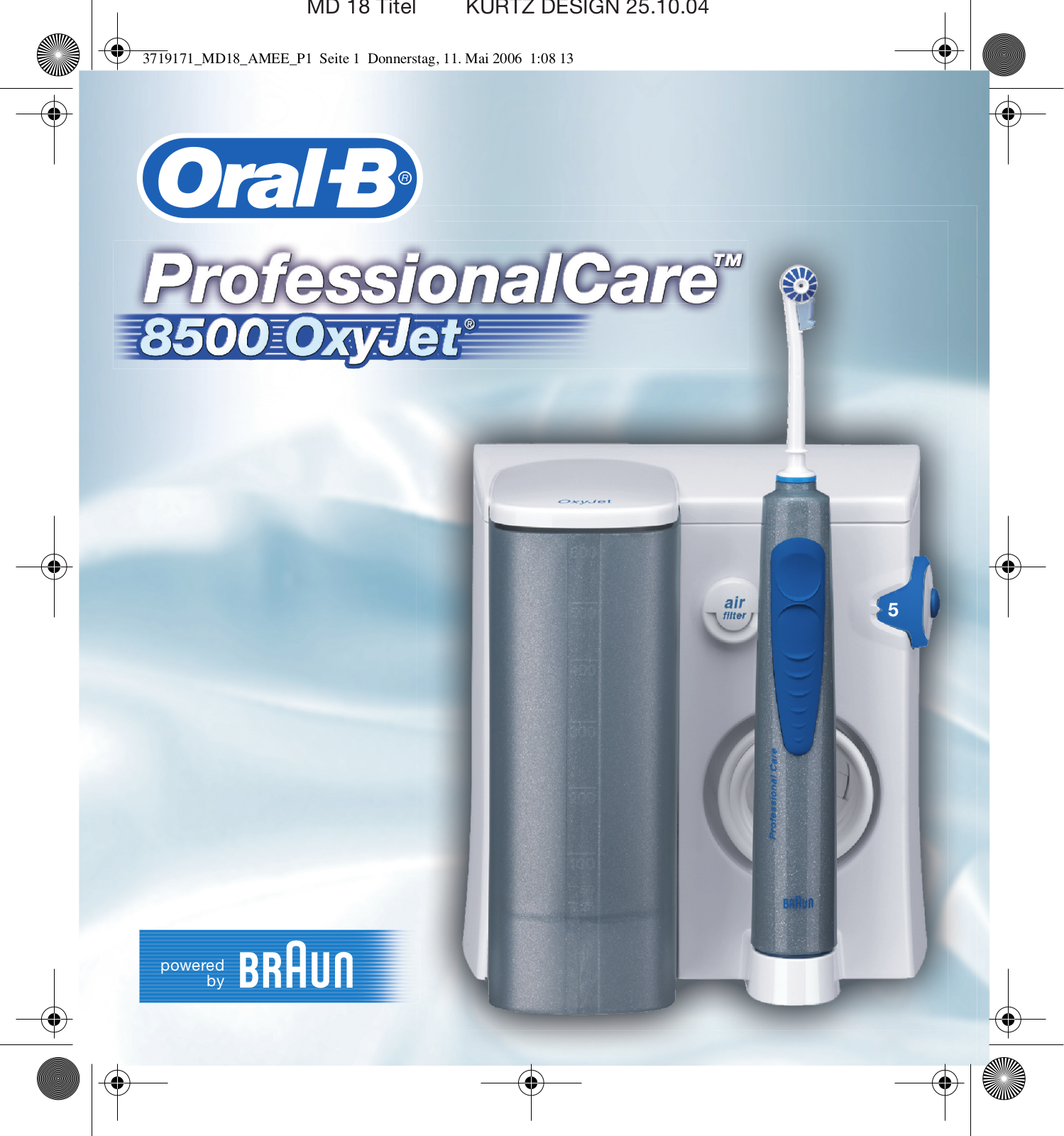 Oral-B 8500 (MD 18) User Manual