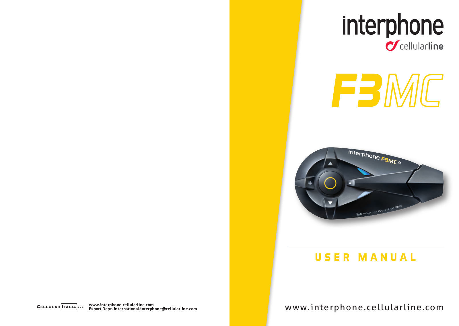 Interphone F3MC User Manual - ManualMachine.com