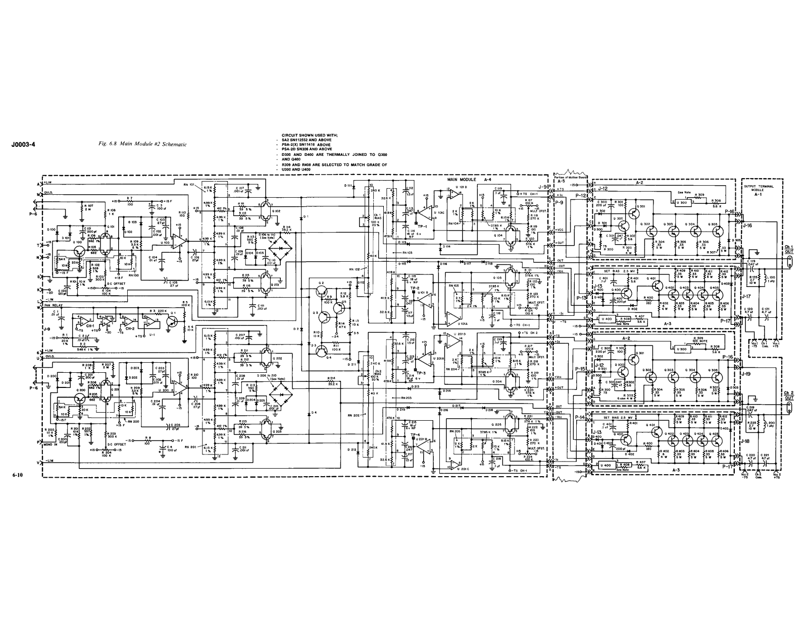 Crown PSA-2 Schematic