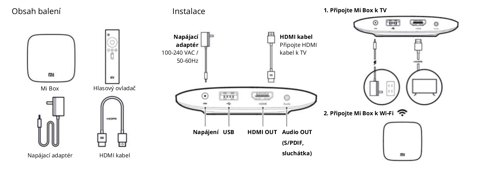 Xiaomi MI TV BOX EU User Manual