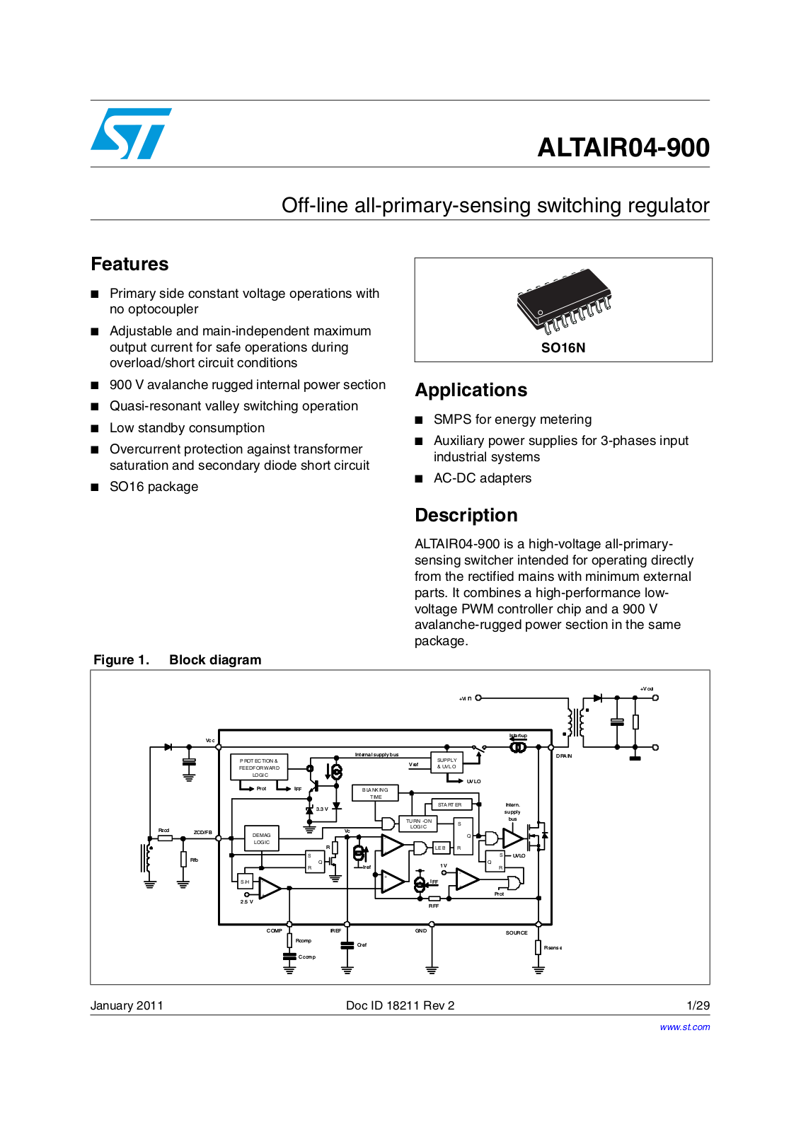 ST ALTAIR04-900 User Manual