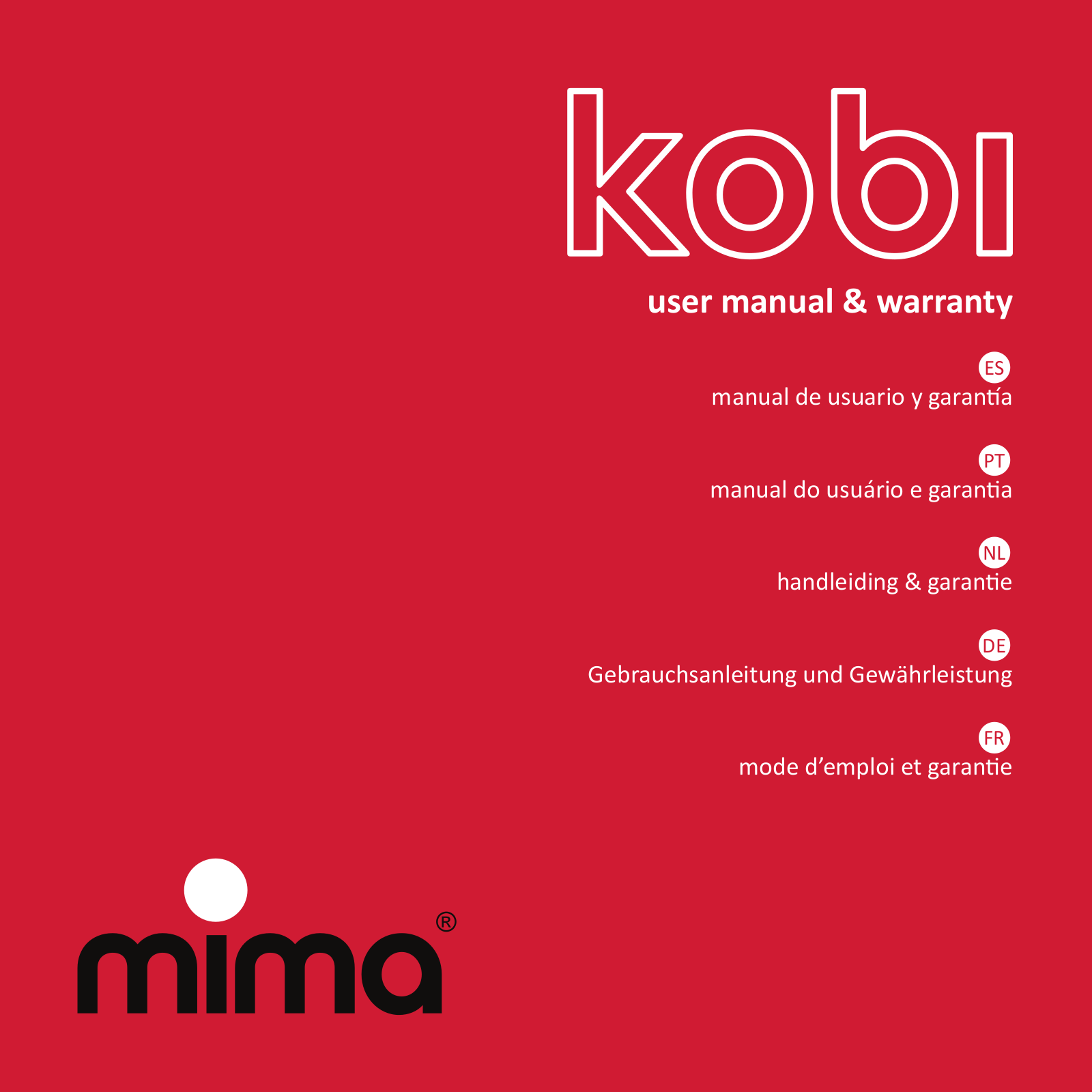 Mima Kobi User Manual