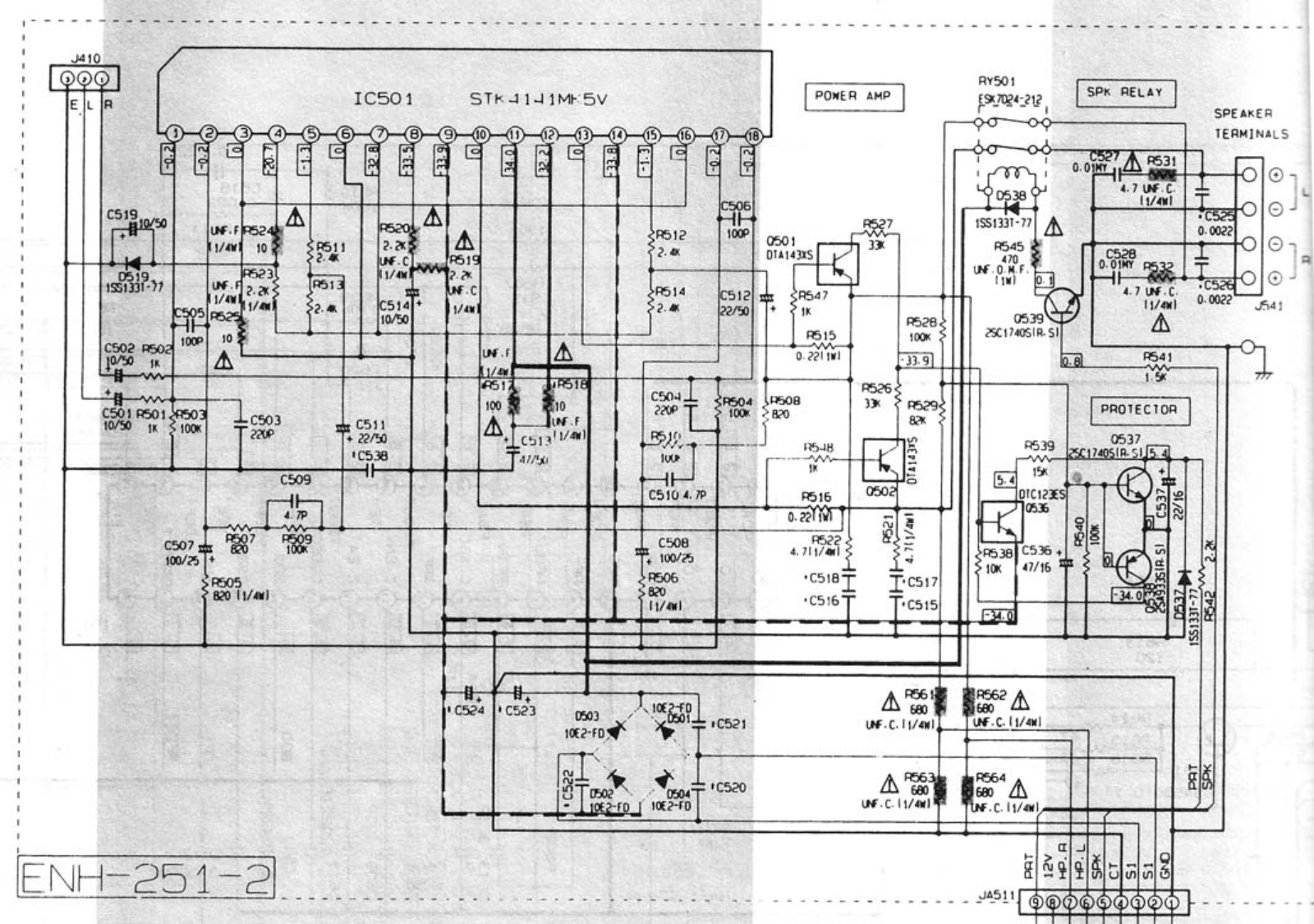 Jvc CA-S200 Schematic