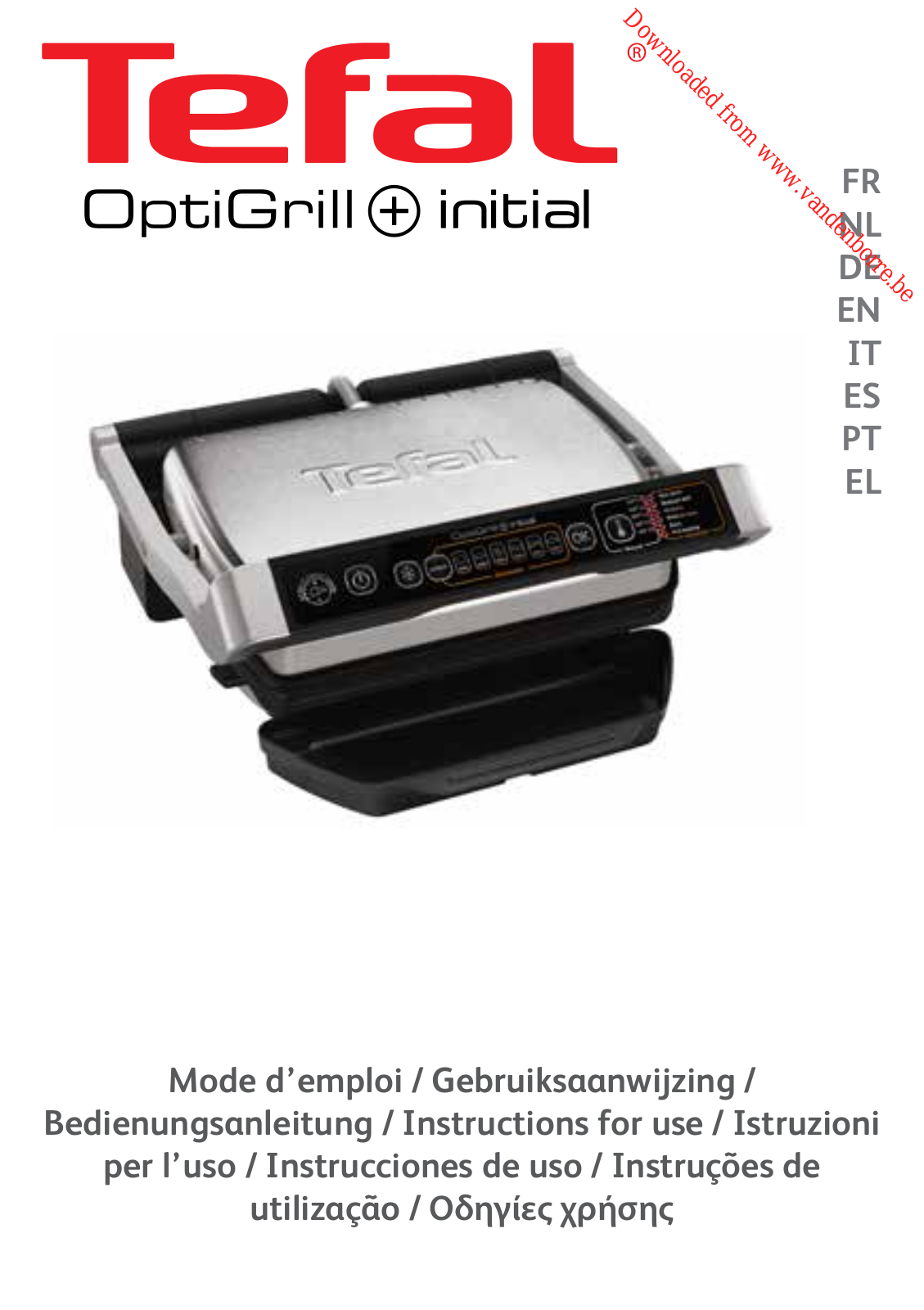 TEFAL GC706D12 User Manual