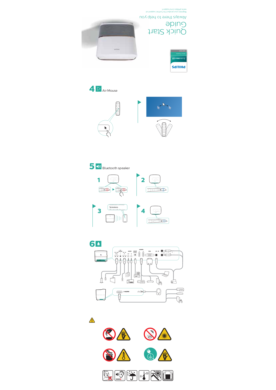 Screeneo Innovation HDP3550 User Manual