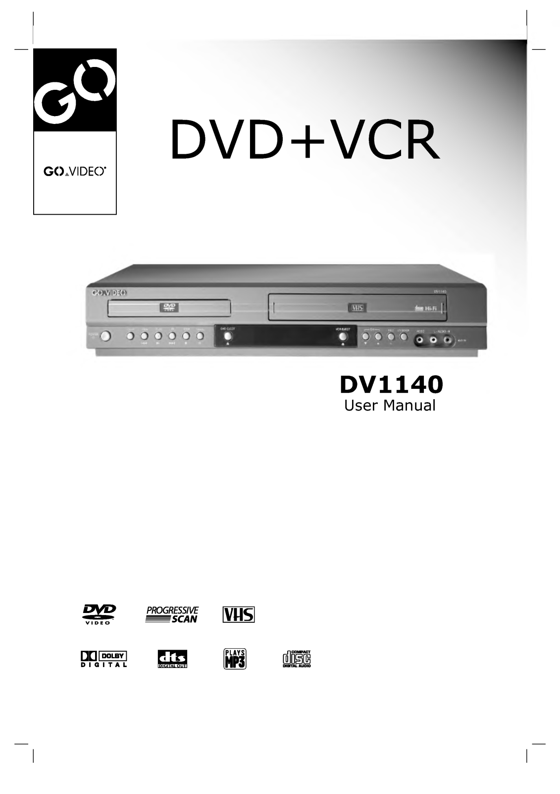LG DV1140 User Manual