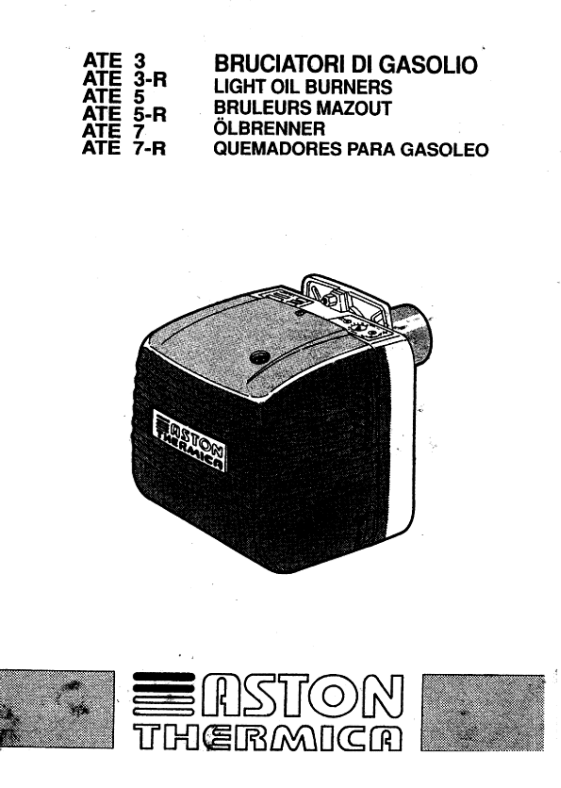 ASTON THERMICA ATE, ATE 5-R User Manual