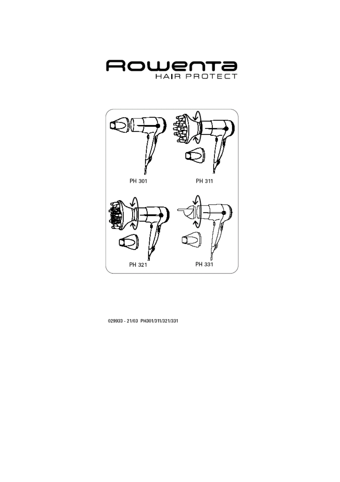 Rowenta CV 4612 User Manual