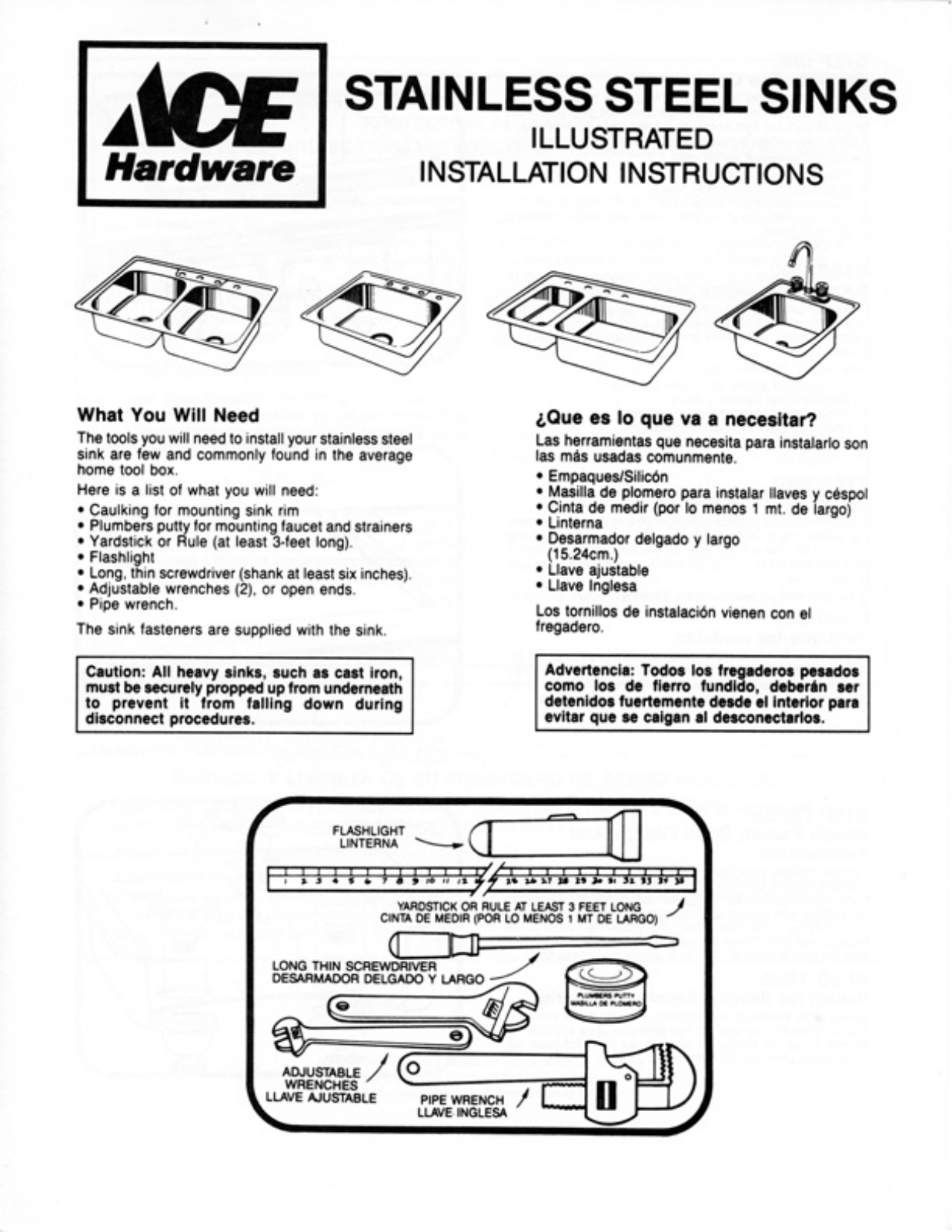 Elkay ADMR33224 Installation  Manual