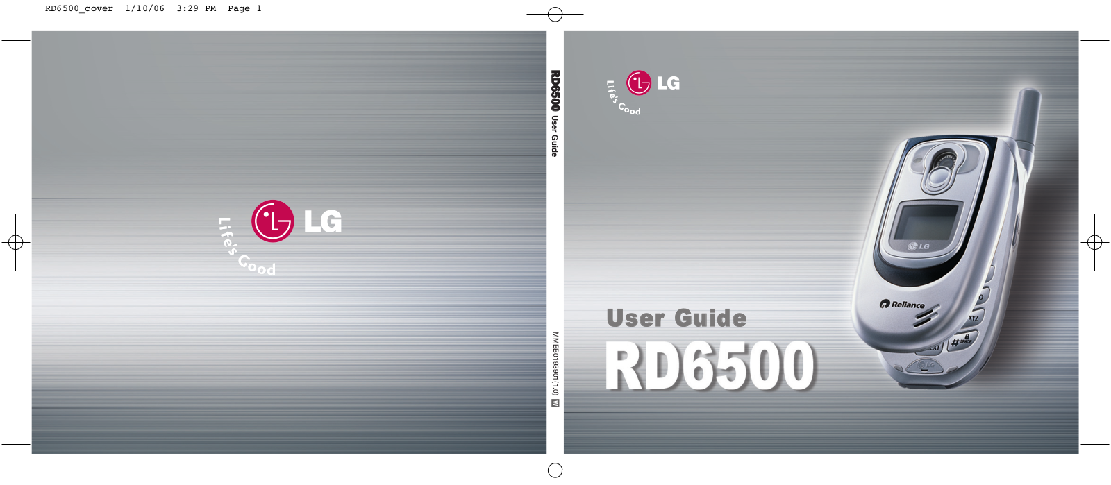 LG RD6500 User Manual