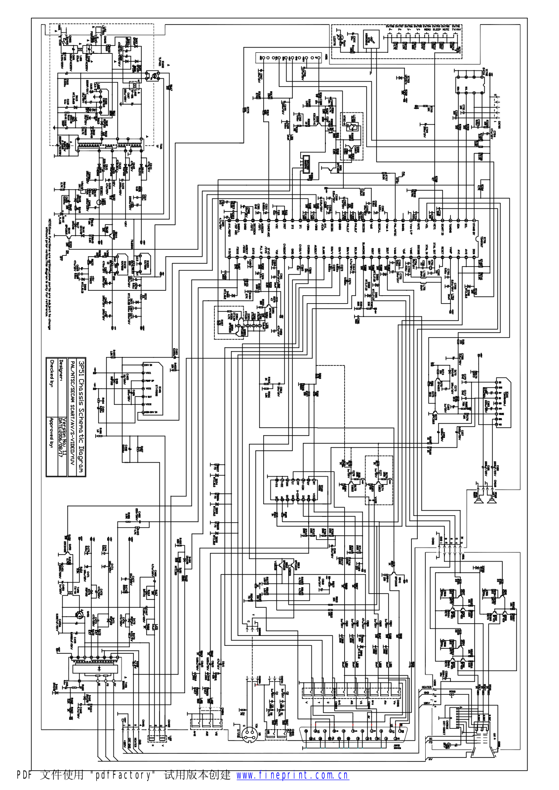 Erisson 3P51 Circuit diagram