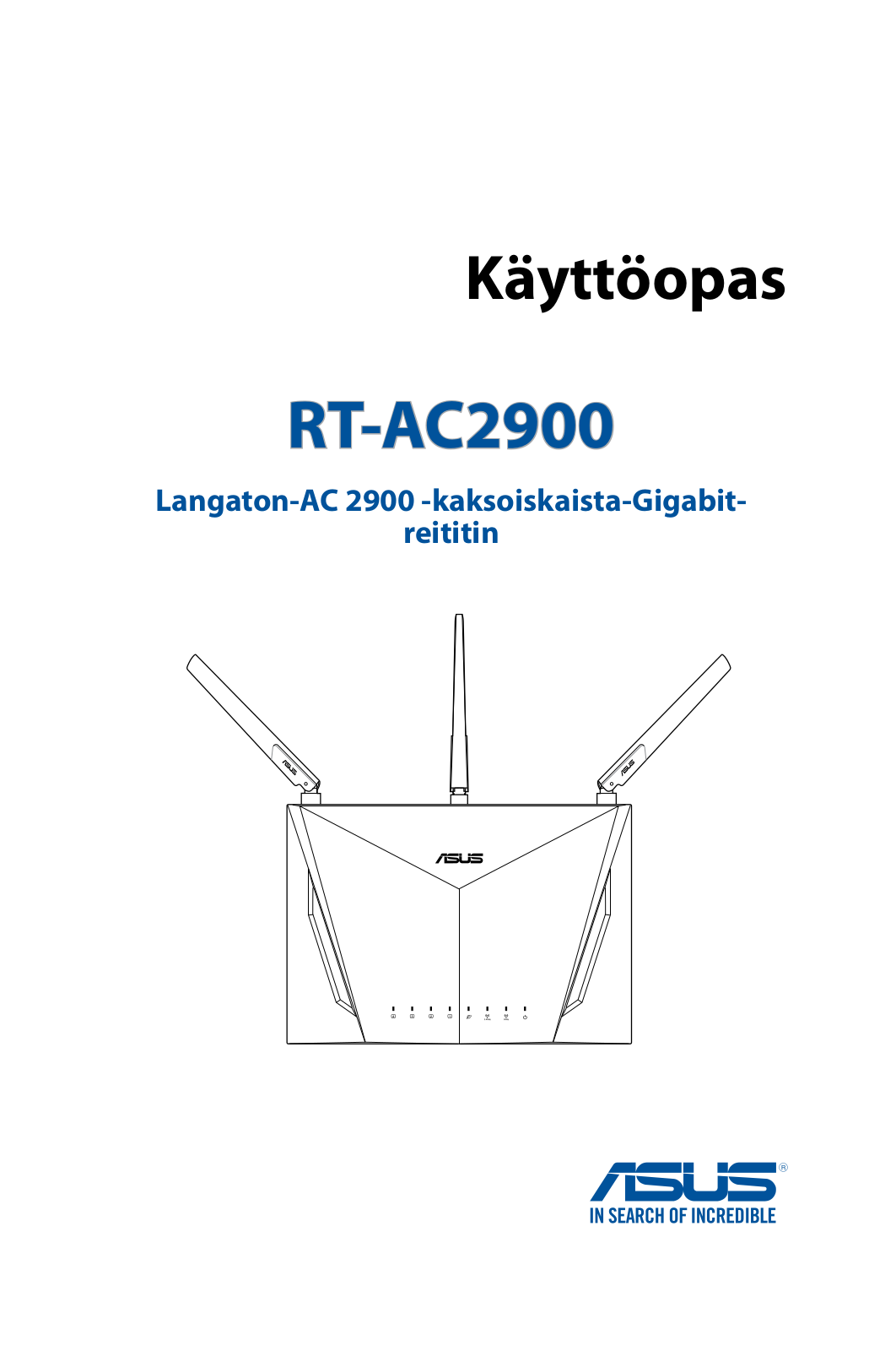 Asus RT-AC2900 User’s Manual