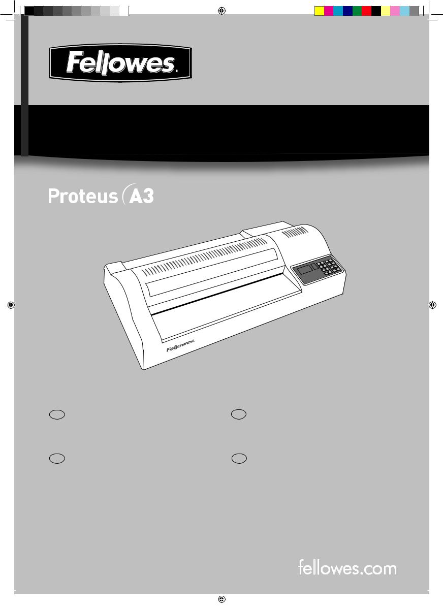 Fellowes Proteus A3 User Manual