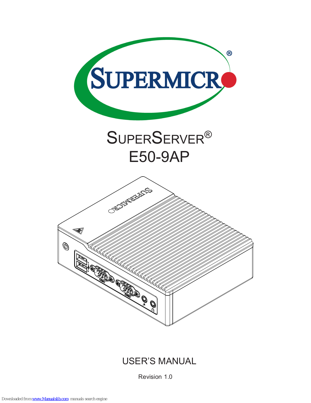 Supermicro SuperServer E50-9AP User Manual