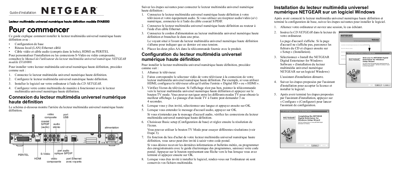 NETGEAR EVA8000 User Manual