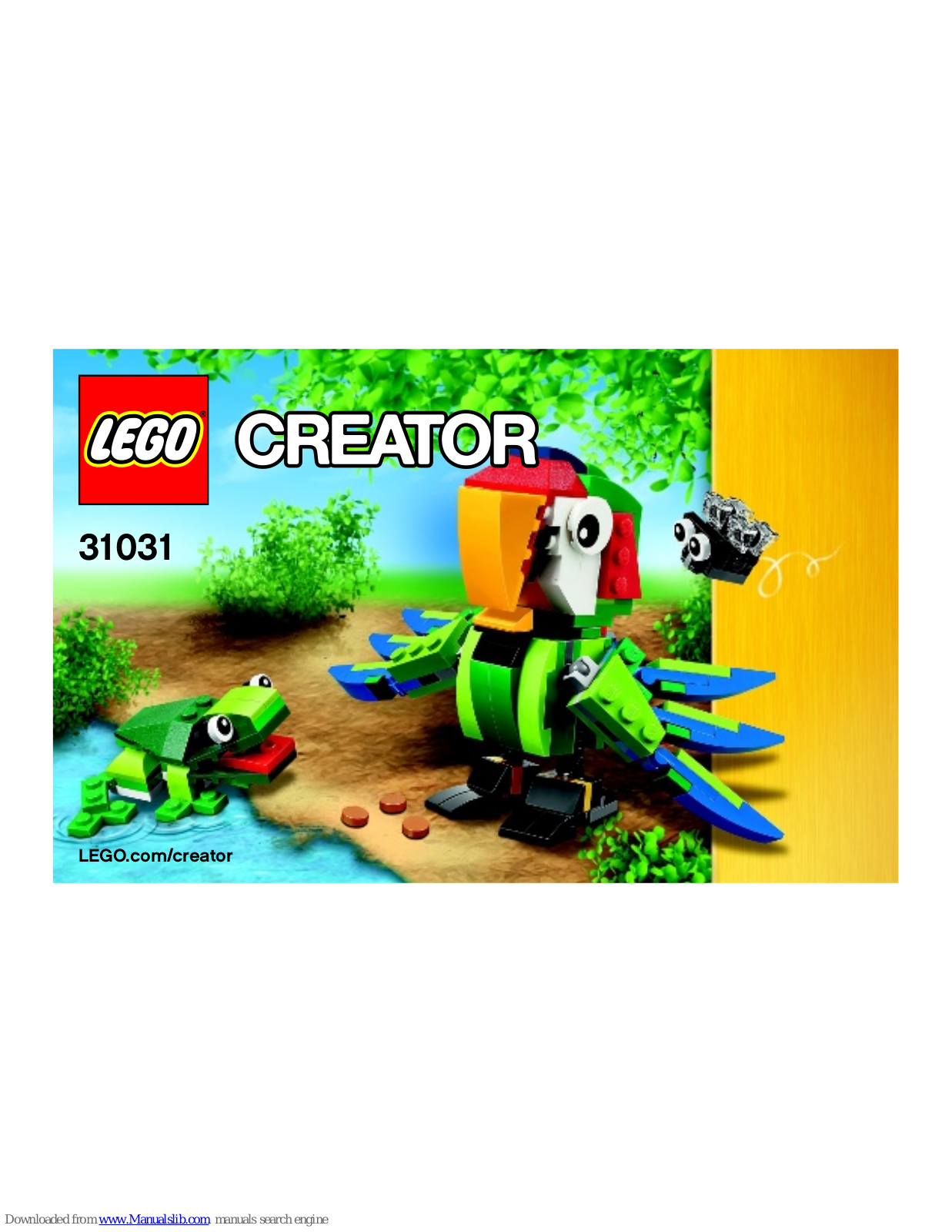 LEGO 31031 Creator, 60081 Assembly Manual