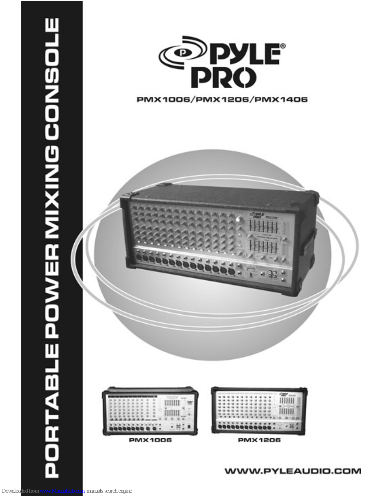 Pyle Pro PMX1006, PMX1206, PMX1406 Owner's Manual