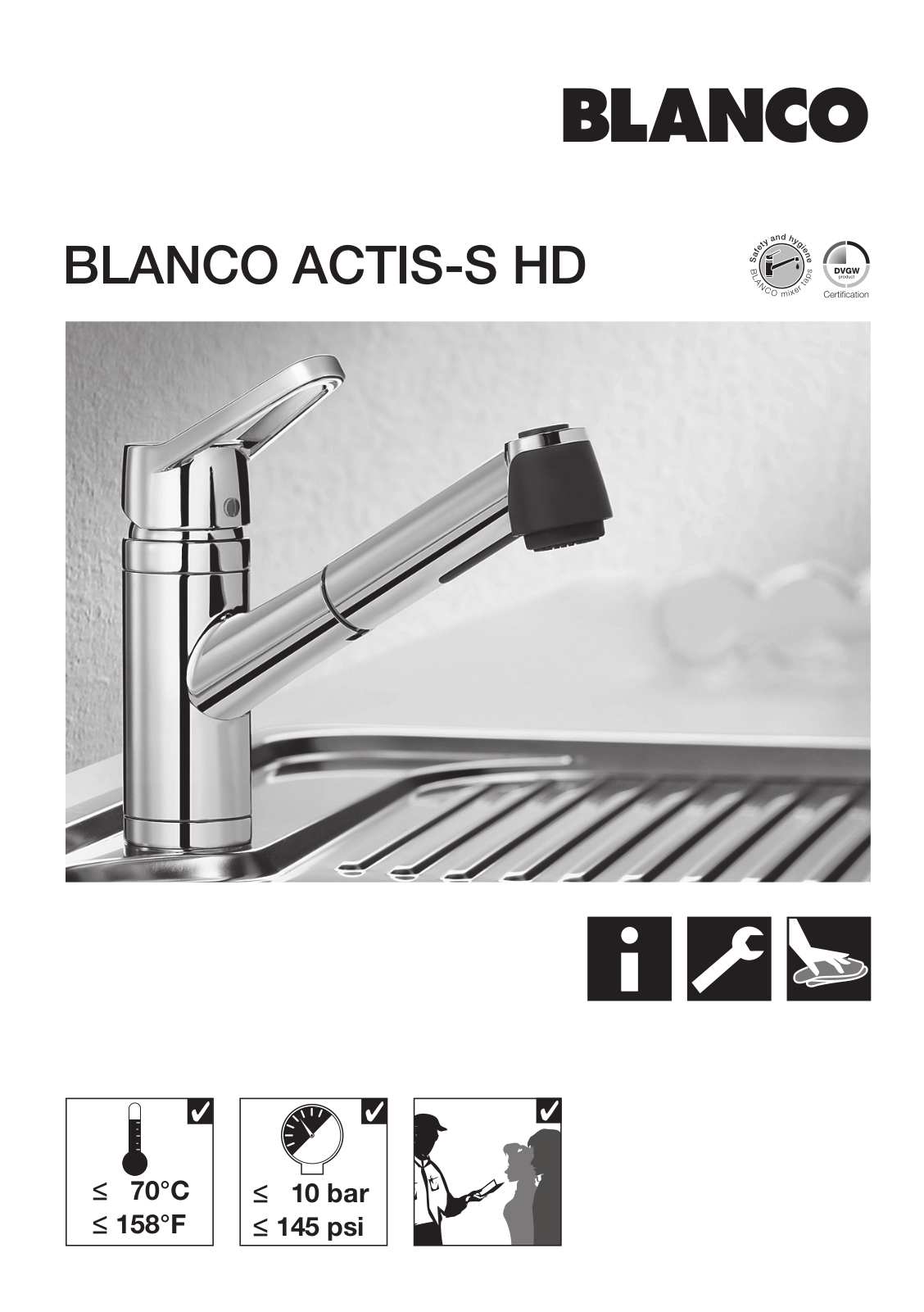 Blanco Actis-S II HD User Manual