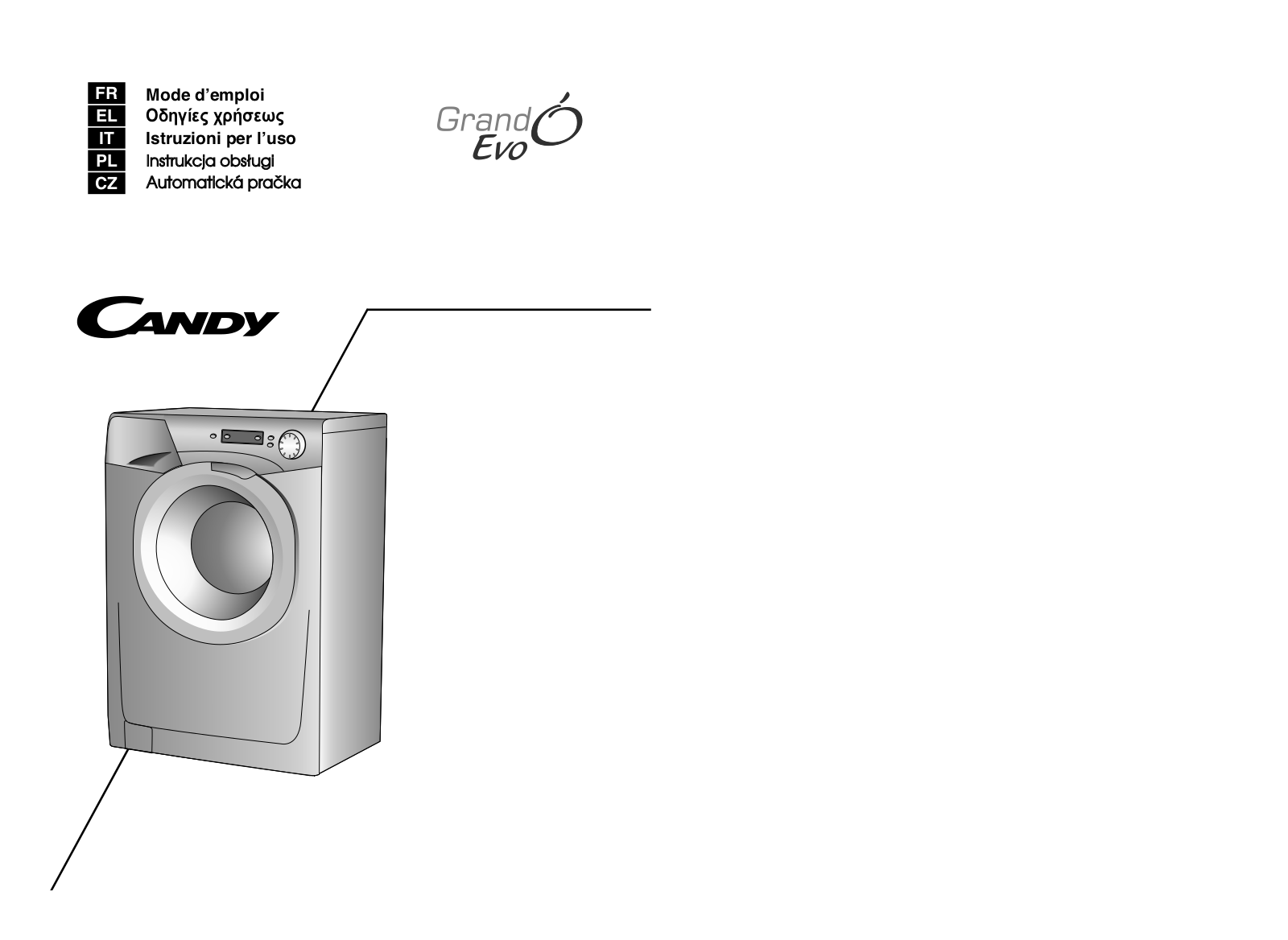 Candy EVO4 1273 DW User Manual