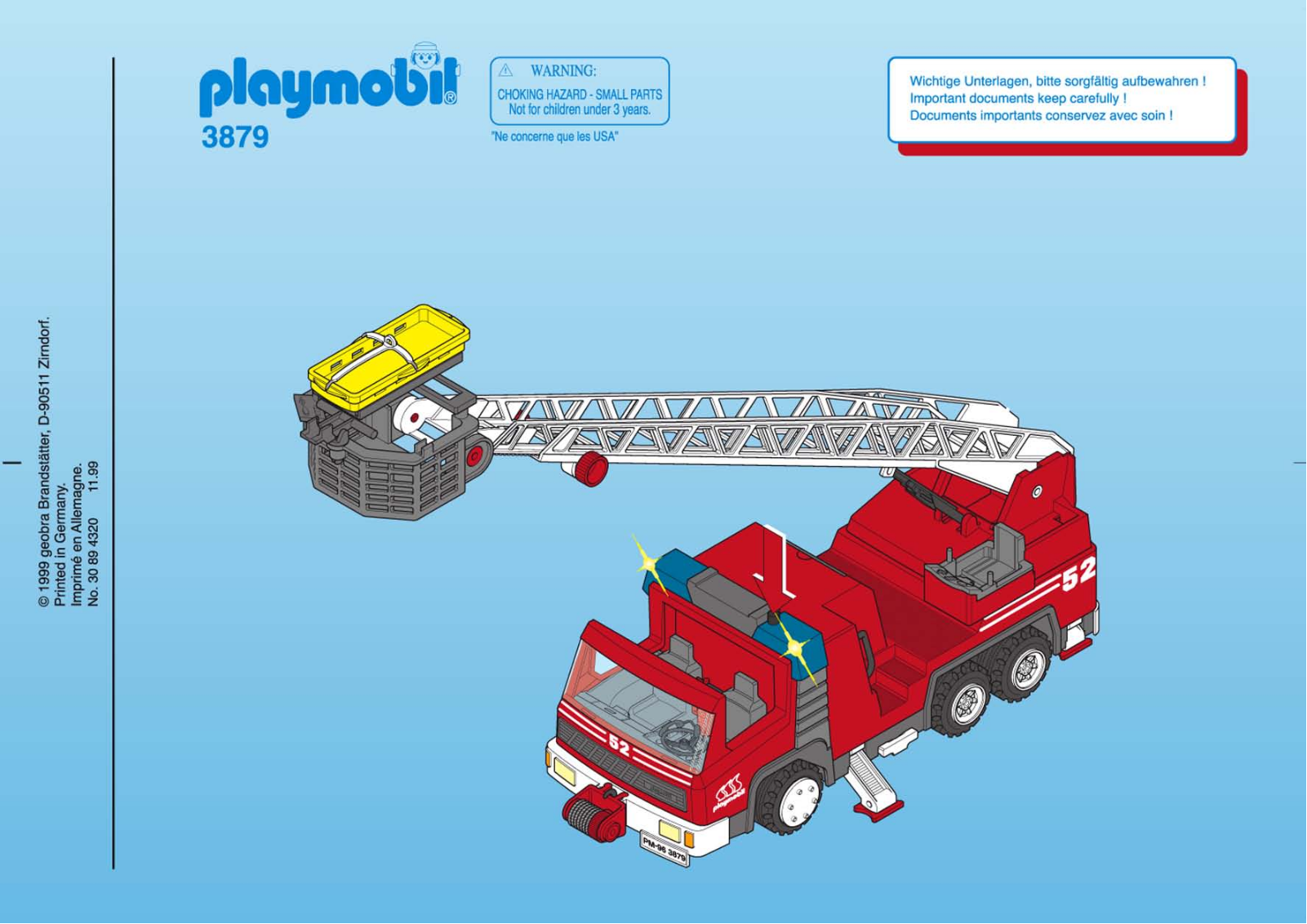 Playmobil 3879 Instructions