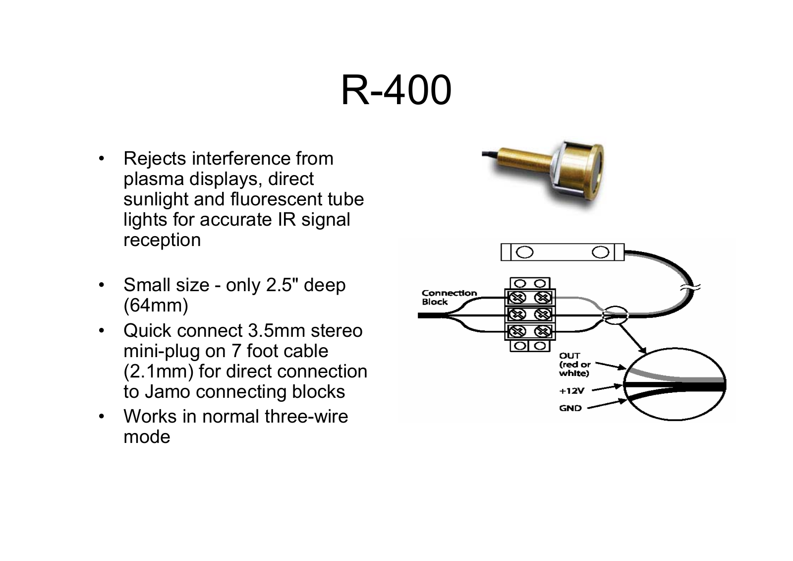 JAMO R-400 User Manual