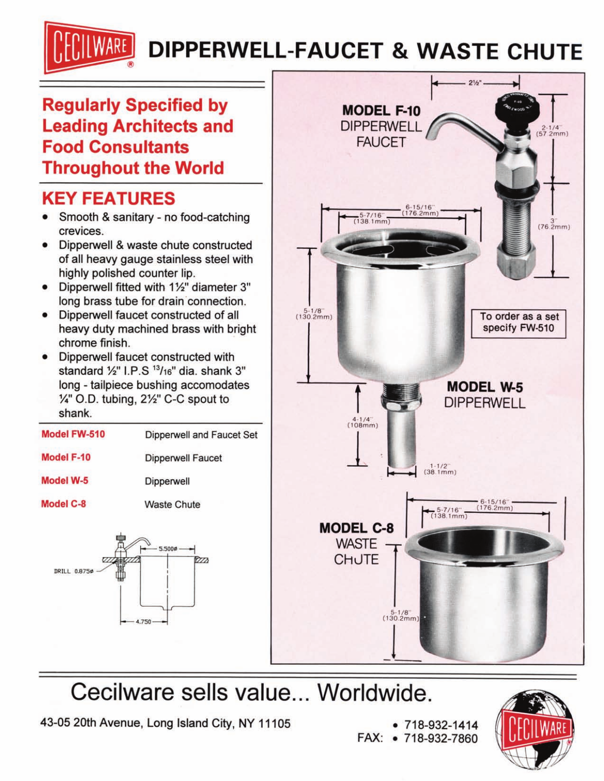 Cecilware F-10 User Manual