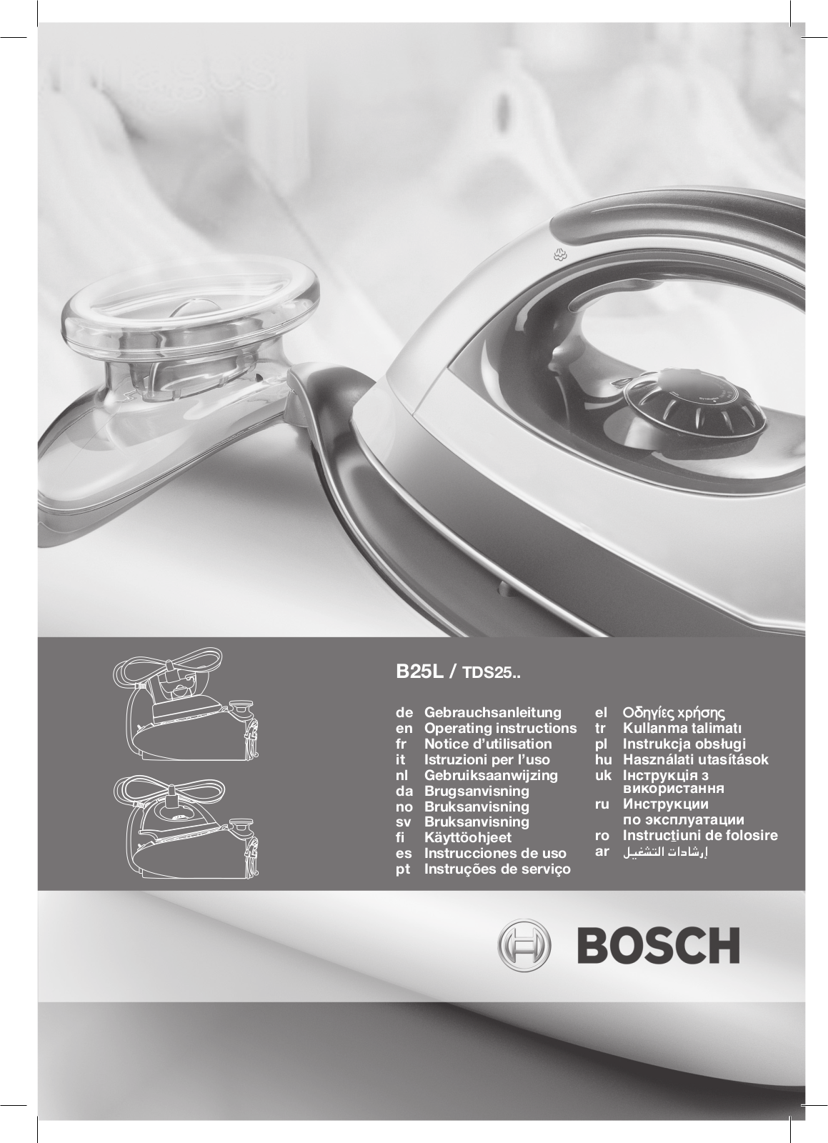 Bosch TDS 2510 User Manual