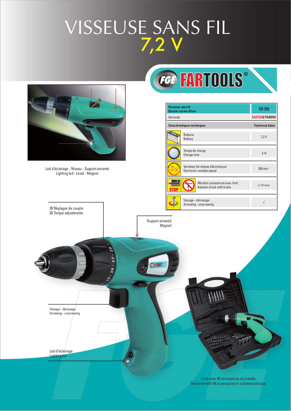 Fartools CD 720 User Manual