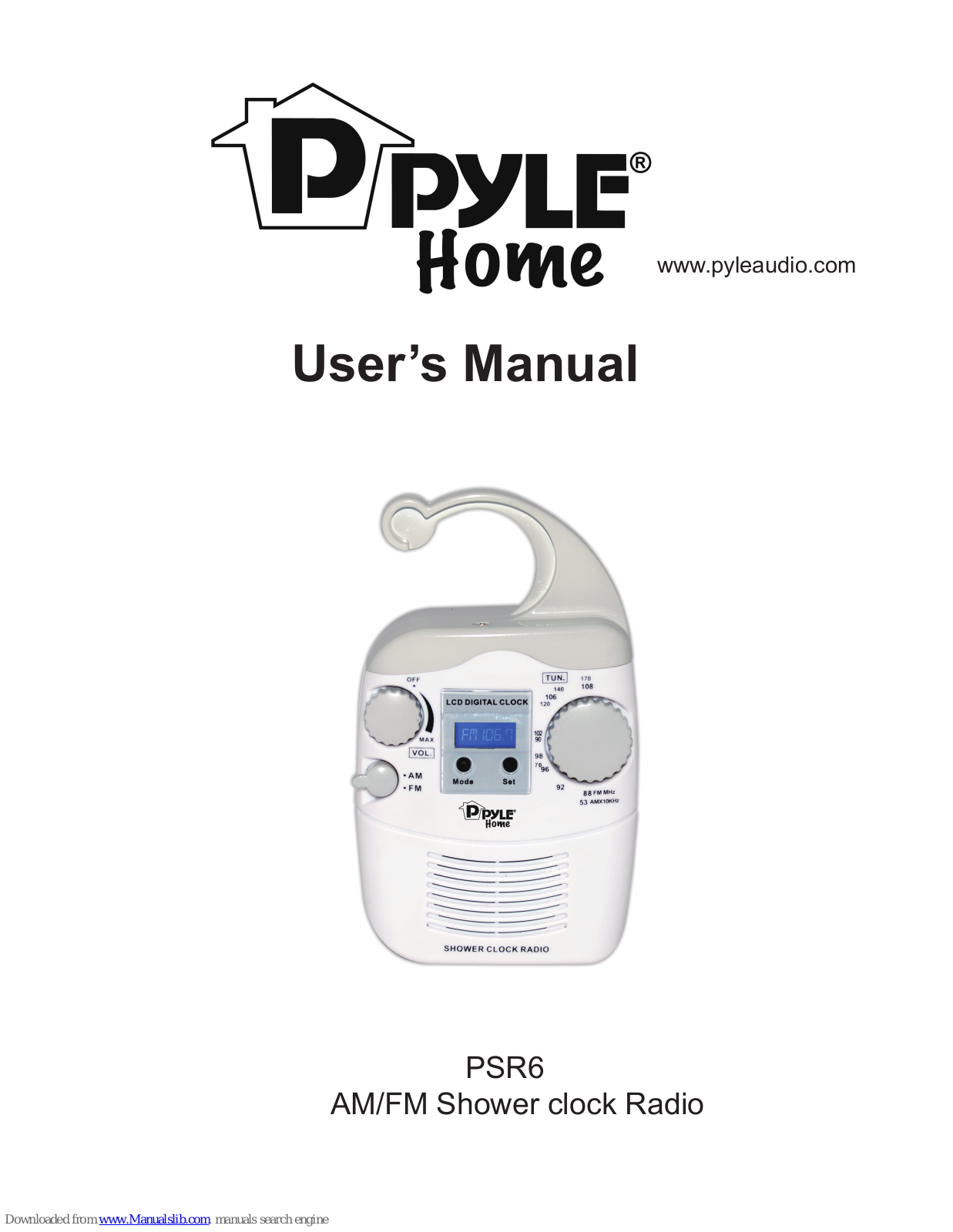 Pyle PSR6 User Manual - ManualMachine.com