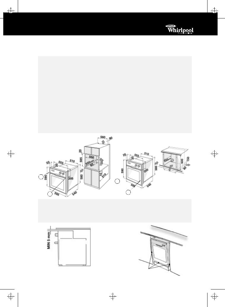 Whirlpool AKP 982 IX, AKP 953 NB, AKP 912 NB, AKP 953 WH, ACM 344 WH INSTRUCTION FOR USE