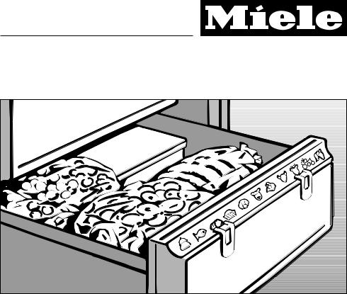 Miele F 7462 SNH-1 Operating Instruction