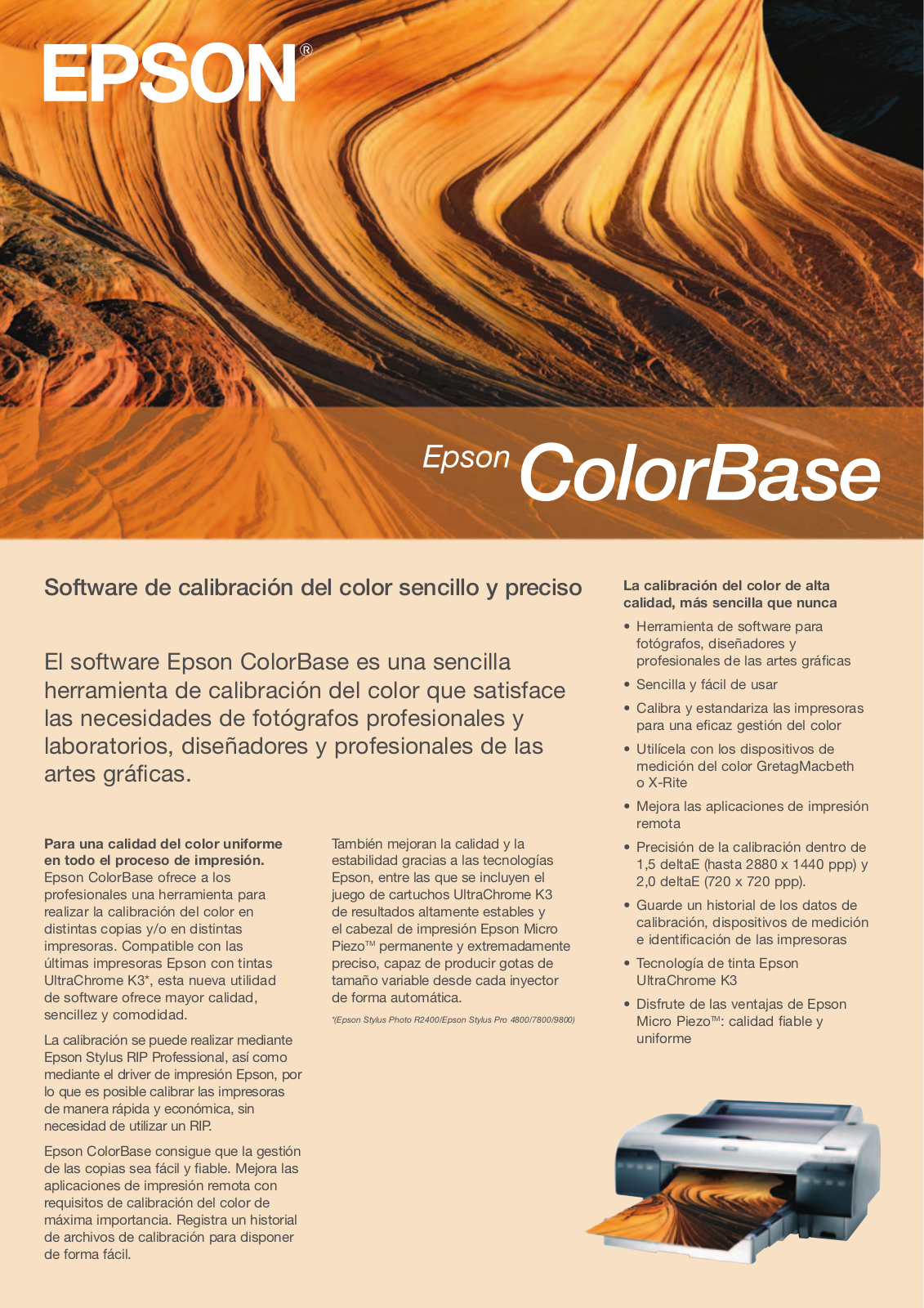 Epson COLORBASE BROCHURE