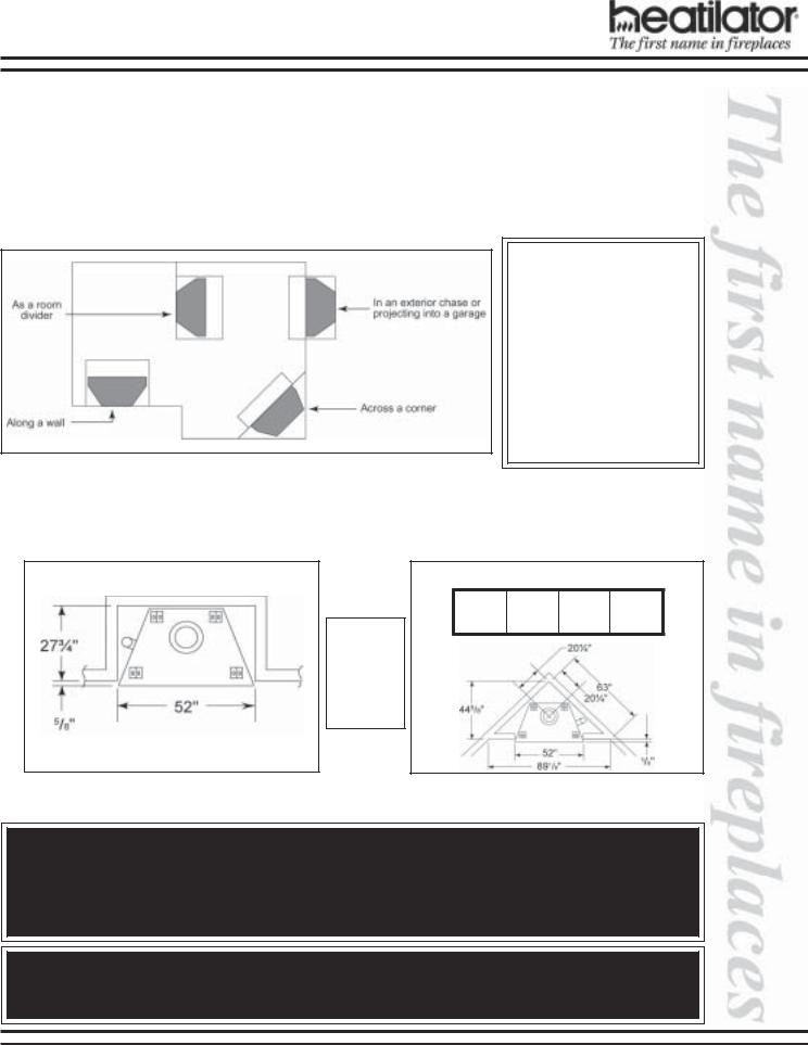Hearth and Home Technologies T4200 User Manual