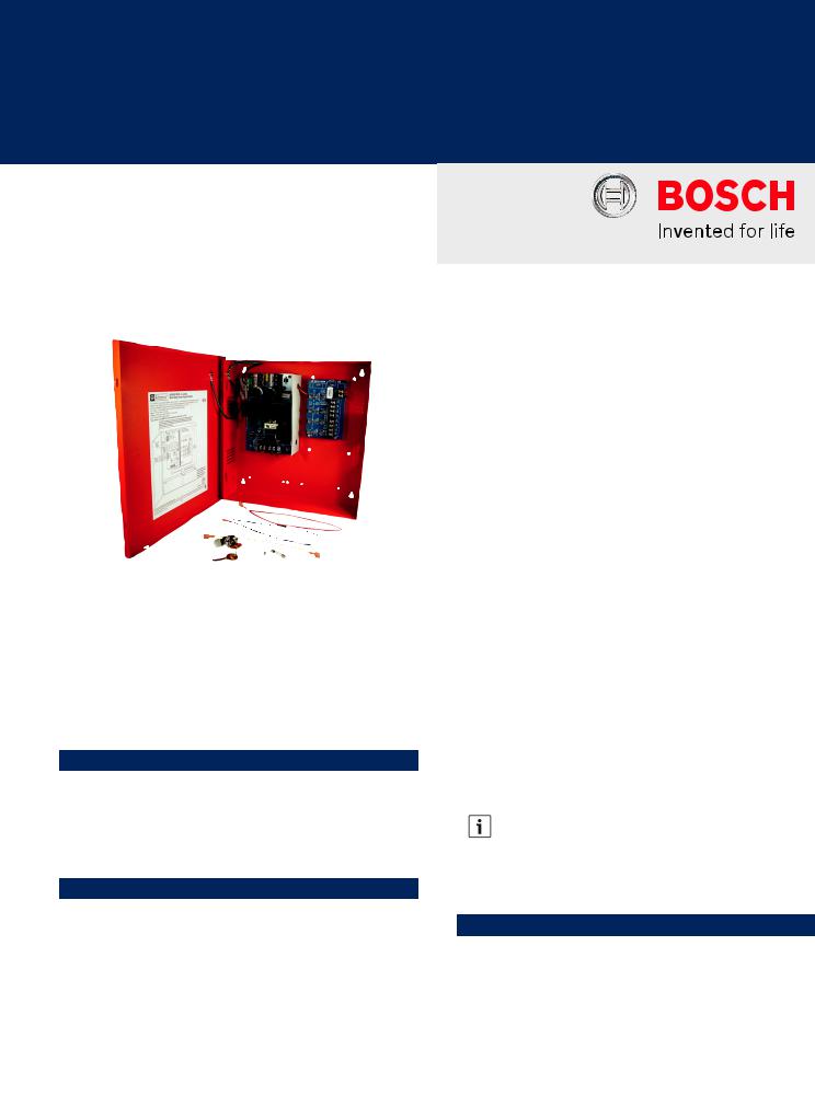 Bosch AL400UL-PD4R Specsheet