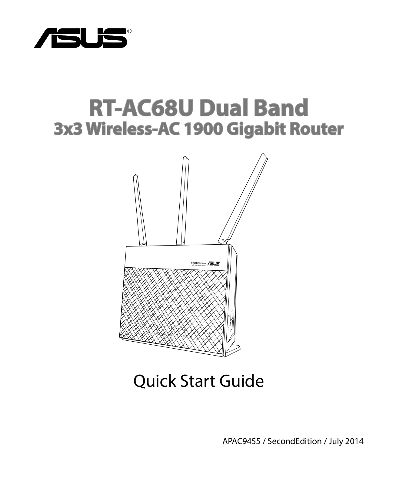 ASUS RT-AC68U, APAC9455 User Manual