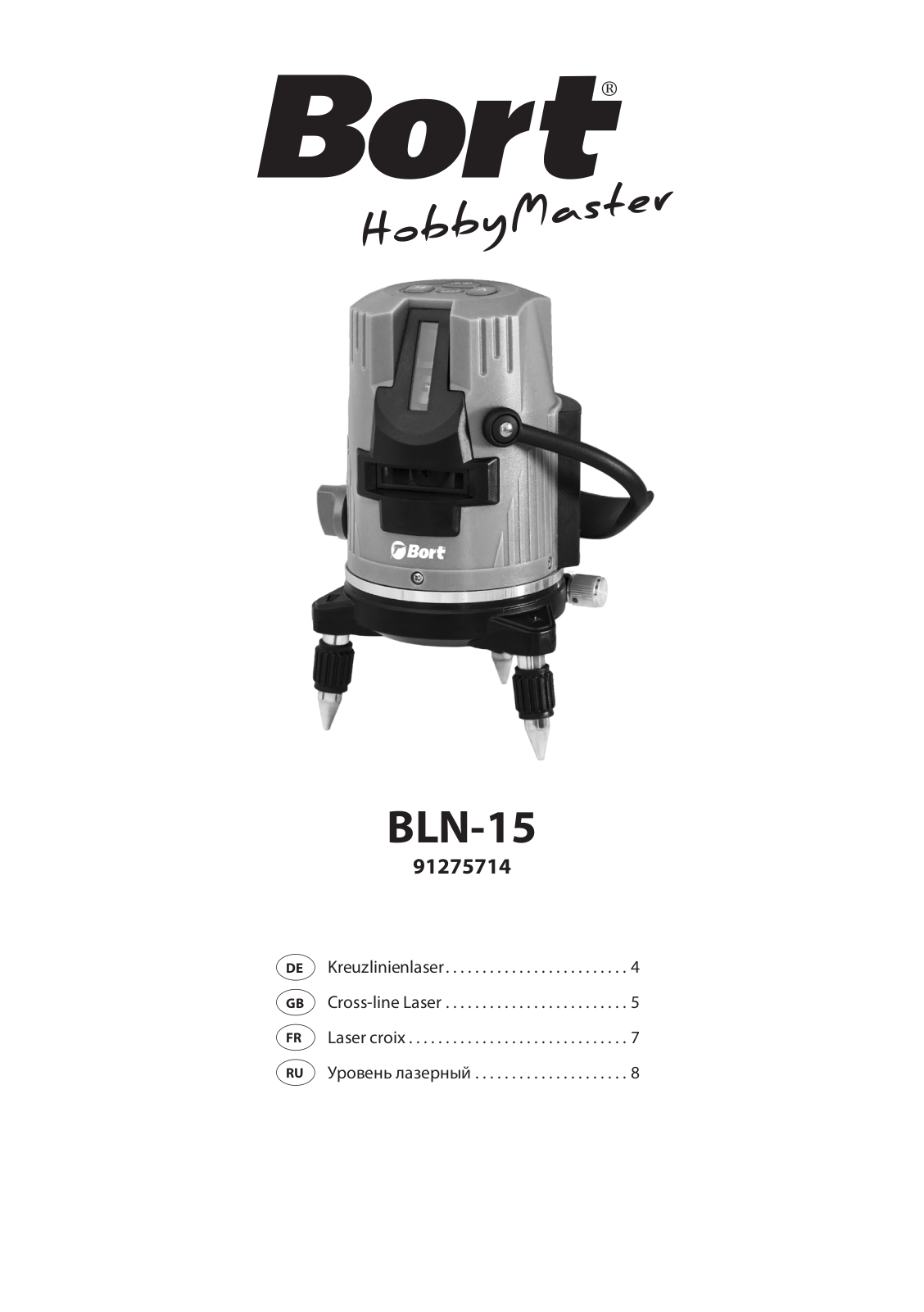 Bort BLN-15 User Manual