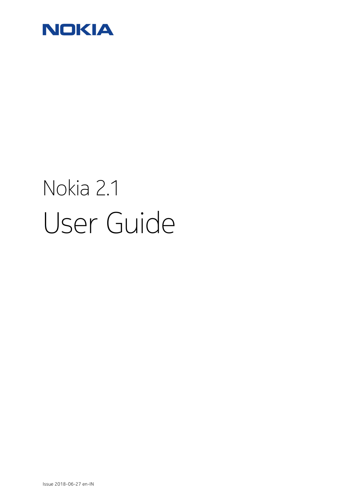 Nokia 11E2MX01B08KTS User Manual