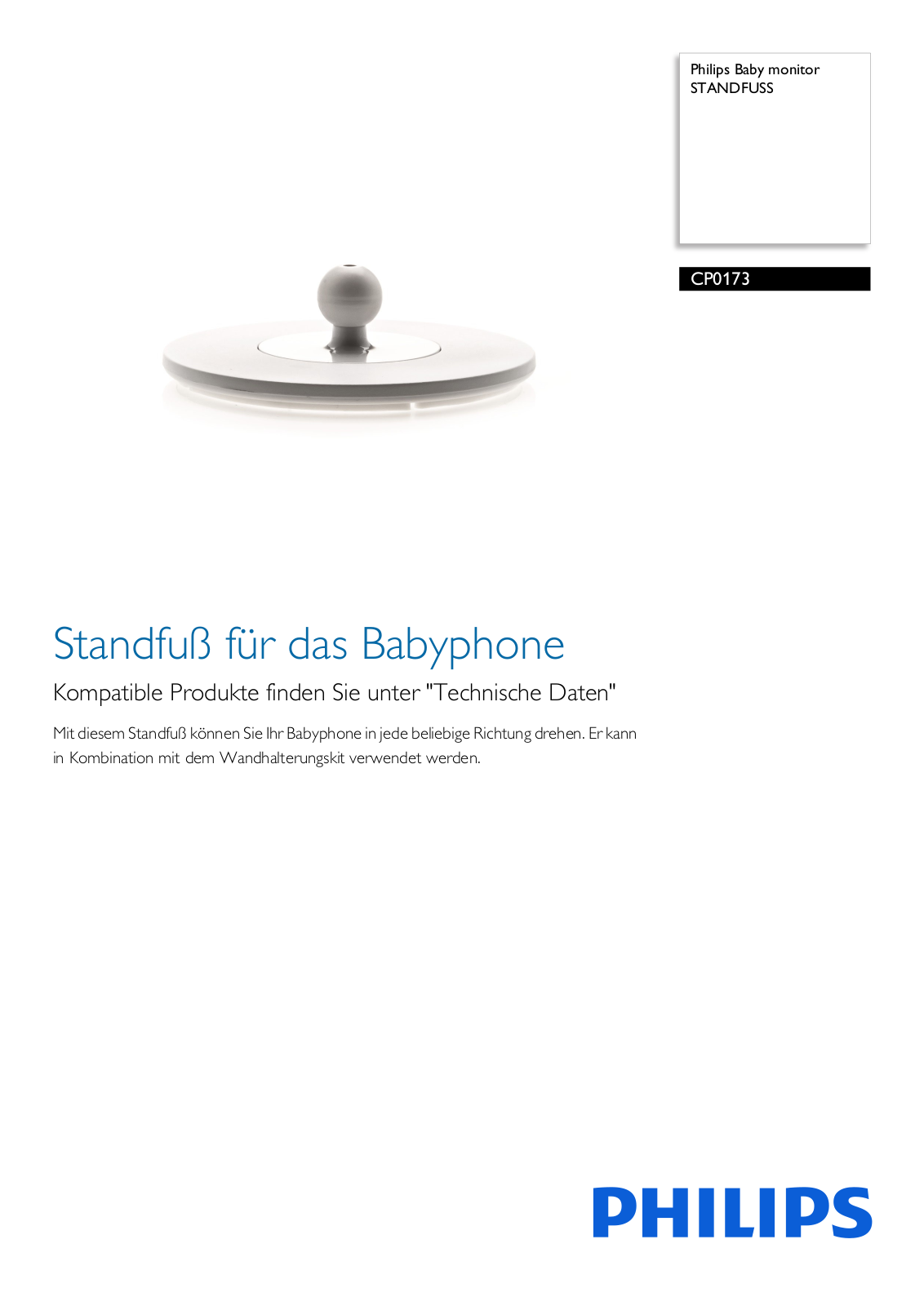 Philips CP0173/01 Leaflet - ManualMachine.com