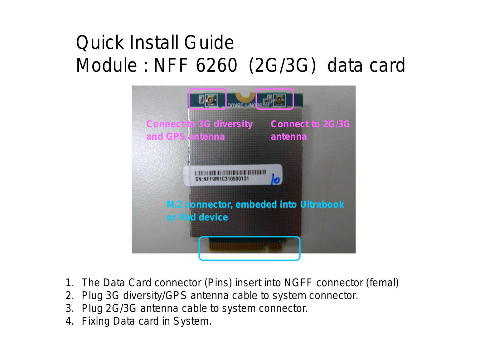 FOXCONN NFF User Manual