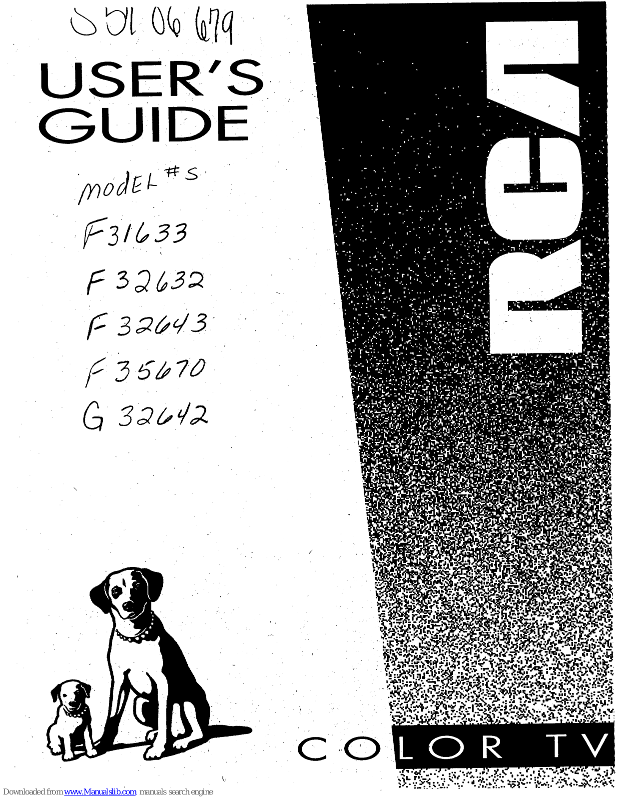 RCA F35670, F31633, F32632, F32643 User Manual - ManualMachine.com