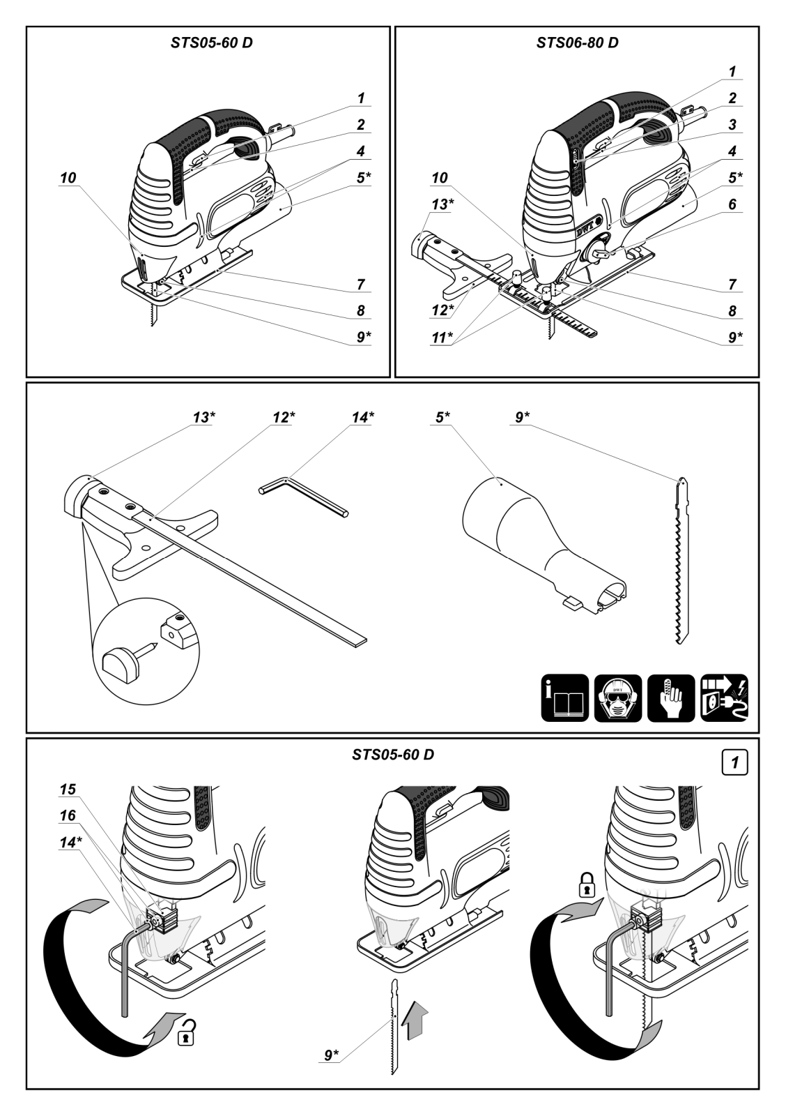 DWT STS06-80 D User Manual