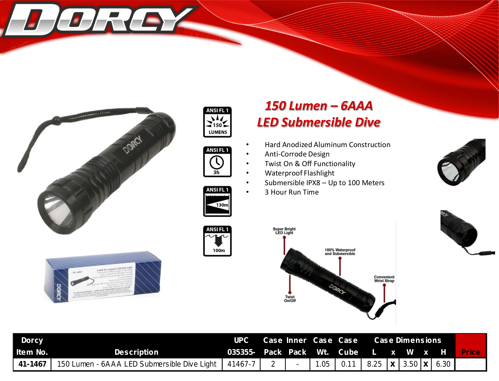 Dorcy 41-1467 Catalog Page