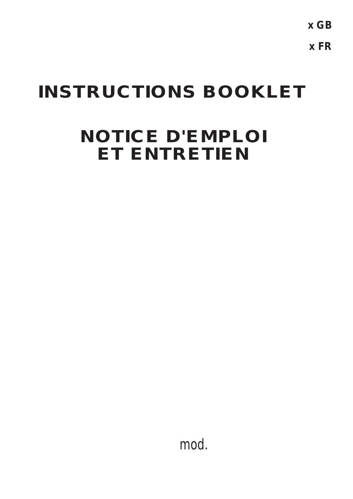 AEG-Electrolux A1660TFPVEGTC User Manual