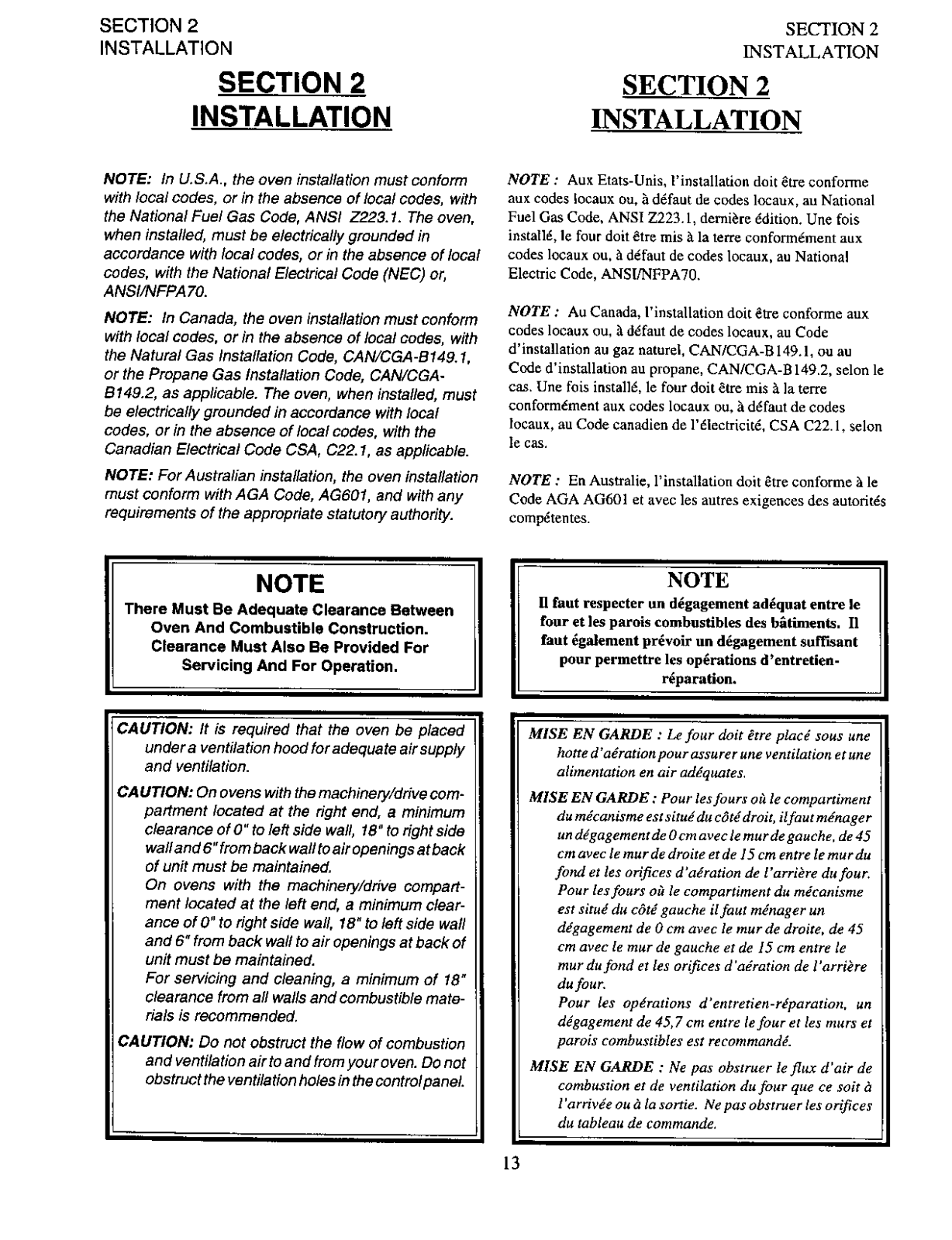 Middleby PS200 Installation Manual