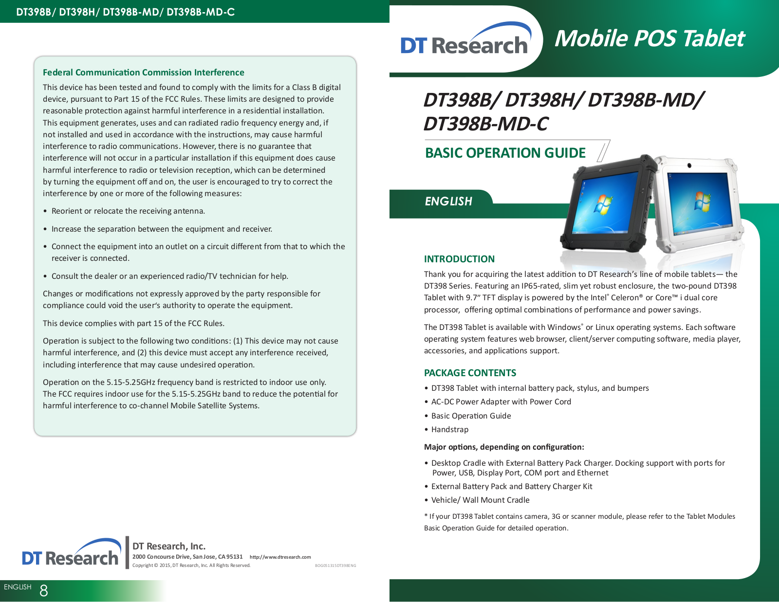 WebDT DT398C, DT398B User Manual