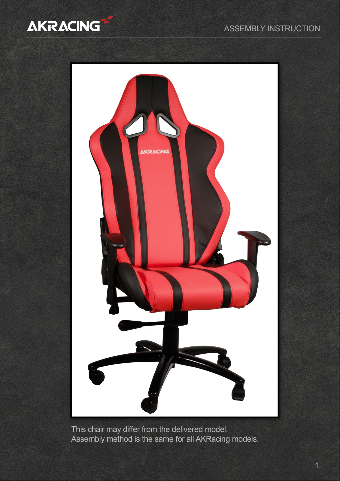 AKRacing Gaming Chair Core EX User manual