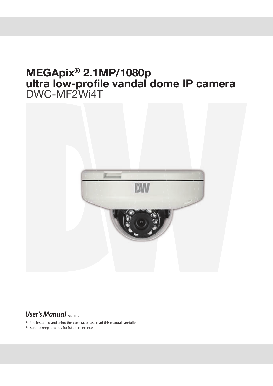 Digital Watchdog DWC-MF2Wi4T User Manual