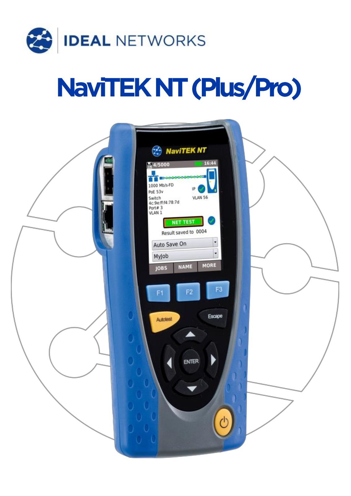 IDEAL INDUSTRIES INC NaviTEK NT Plus, NaviTEK NT Pro Quick Reference Guide