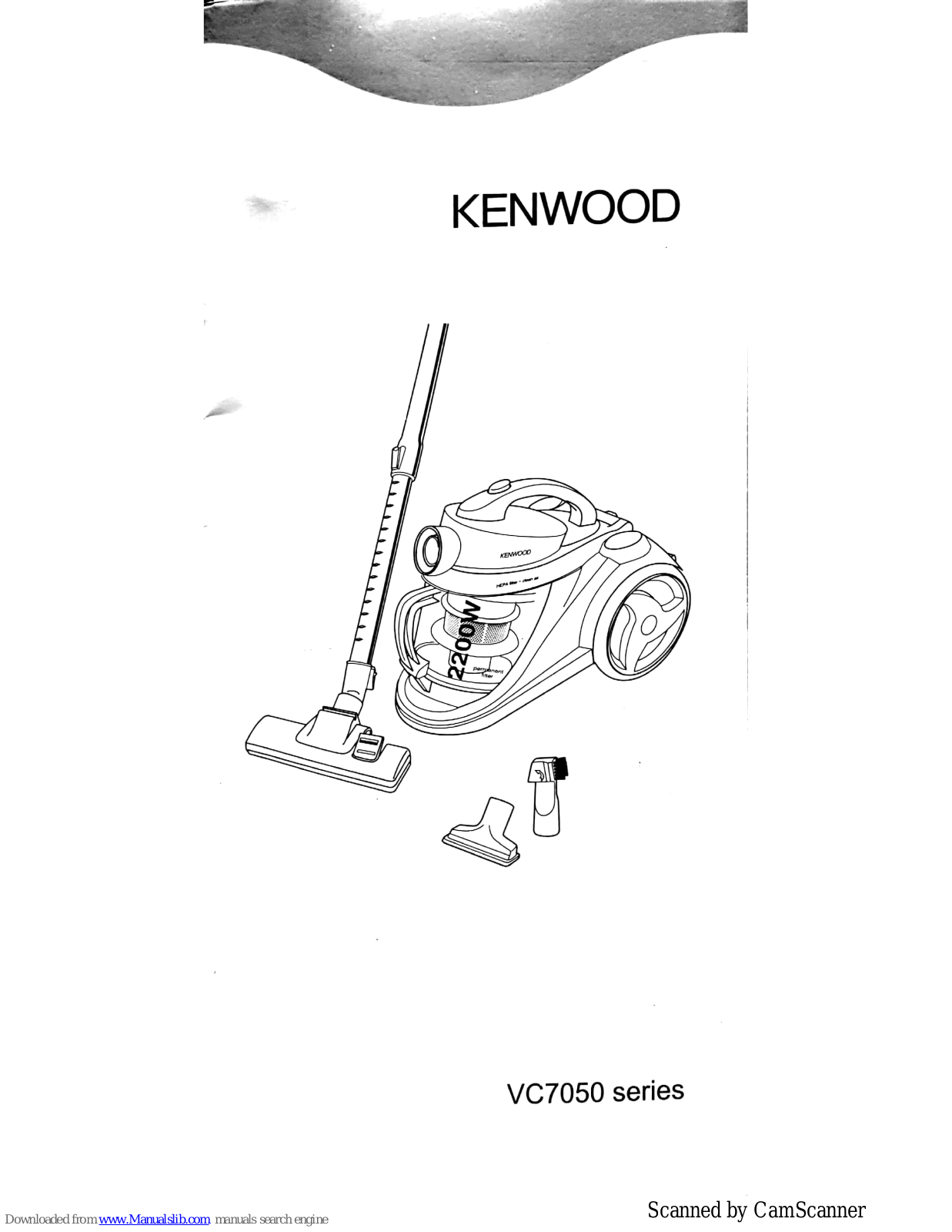 Kenwood VC7050 series User Manual